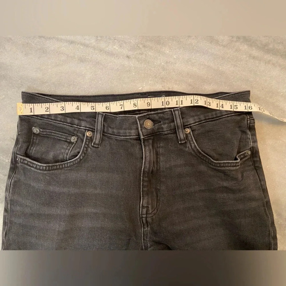LRL Ralph Lauren Black Denim Women’s Medium Wash Jeans 5 Pocket Mid Rise Size 8 - Picture 10 of 13